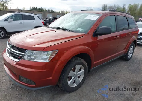 2013 Dodge Journey Se from USA, damaged, VIN 3C4PDCAB9DT508559